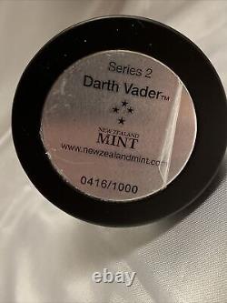 Star Wars DARTH VADER Miniature Figurine 150 Grams 999 Silver New Zealand Mint