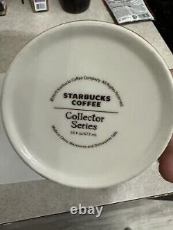 Starbucks 2010 Global Icon Series North Island New Zealand Mug SUPER RARE Error