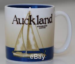 Starbucks Auckland New Zealand Icon mug 16 Oz 2016 Rare