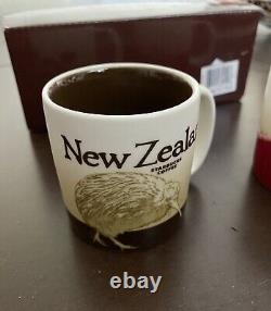 Starbucks South Island & New Zealand Demiset 2008 Very Rare With SKU