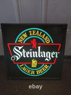 Steinlager Beer SIGN Pure New Zealand lighted