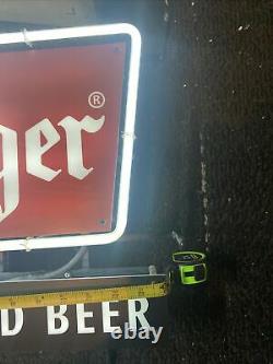 Steinlager Pure New Zealand Beer SIGN neon lighted VERY RARE NICE