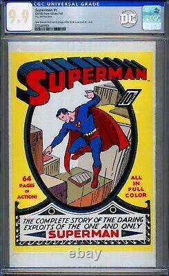 Superman #1 (2018) New Zealand Mint Replica Cover 35g. 999 Fine Silver CGC 9.9