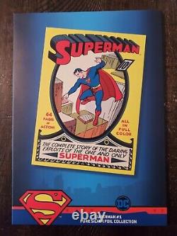 Superman #1 2018 Pure Silver Foil Collection