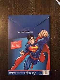 Superman #1 2018 Pure Silver Foil Collection