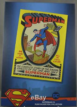 Superman #1 CGC 10 Foil Cover 2018 New Zealand Mint Silver 35g