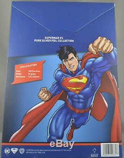 Superman #1 CGC 10 Foil Cover 2018 New Zealand Mint Silver 35g