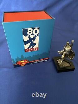 Superman DC Comics 150 gram Silver Figurine New Zealand Mint /1000 RARE 80 Years