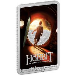 THE HOBBIT An Unexpected Journey Poster Coin 1oz Pure Silver Coin NZ Mint