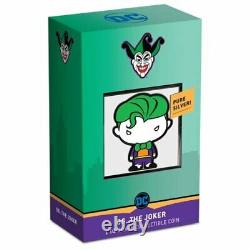 THE JOKER CHIBI COIN COLLECTION DC SERIES 2020 1 oz Silver Proof Coin NIUE