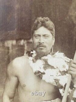 Taitua at Taumaranui, King Country, c1890 New Zealand Maori Photograph