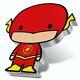 The Flash Chibi DC comics collection 1oz Proof Silver Coin 2020