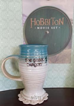 The Green Dragon Mug LORD OF THE RINGS from Hobbiton Movie Set New Zealand RARE