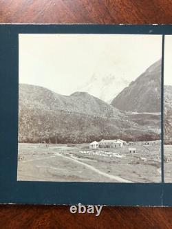 The Hermitage Hotel Mount Mt Cook New Zealand George CROMBIE 1909 SV