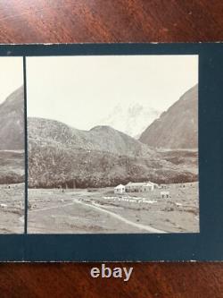 The Hermitage Hotel Mount Mt Cook New Zealand George CROMBIE 1909 SV
