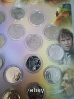 The lord of the rings new zealand 18 coin set