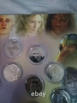 The lord of the rings new zealand 18 coin set