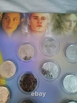The lord of the rings new zealand 18 coin set