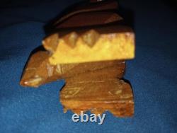 Tongoroa God Of The Ocean Fertility Sculpture Cook Islands New Zealand Very Good