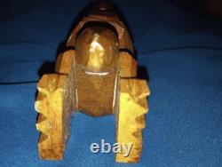 Tongoroa God Of The Ocean Fertility Sculpture Cook Islands New Zealand Very Good