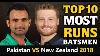 Top 10 Batsmen With Most Runs In Pakistan Vs New Zealand 2018