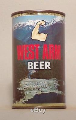 Tough and Beautiful West Arm Flat Top Beer Can from New Zealand