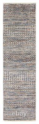 Traditional Hand Knotted Area Rug 2'6 x 9'11 Oriental Wool Carpet