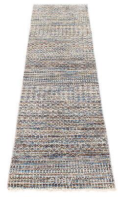 Traditional Hand Knotted Area Rug 2'6 x 9'11 Oriental Wool Carpet