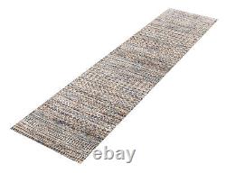 Traditional Hand Knotted Area Rug 2'6 x 9'11 Oriental Wool Carpet