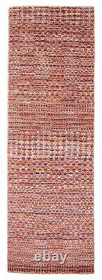 Traditional Hand Knotted Area Rug 2'7 x 8'0 Oriental Wool Carpet