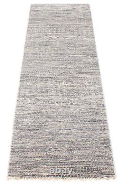 Traditional Hand Knotted Area Rug 2'8 x 9'8 Oriental Wool Carpet