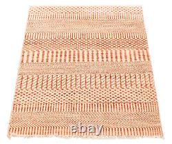 Traditional Hand Knotted Area Rug 3'0 x 5'0 Oriental Wool Carpet