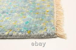 Traditional Hand Knotted Area Rug 4'0 x 6'1 Oriental Wool Carpet