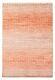 Traditional Hand Knotted Area Rug 4'3 x 6'3 Oriental Wool Carpet