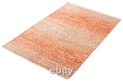 Traditional Hand Knotted Area Rug 4'3 x 6'3 Oriental Wool Carpet