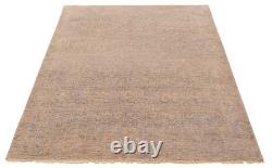 Traditional Hand Knotted Area Rug 6'0 x 9'0 Wool Carpet