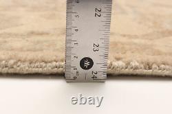 Traditional Hand-Knotted Bordered Area Rug 3'11 x 5'11 Wool Carpet