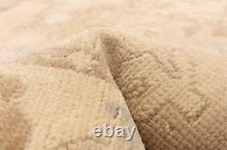 Traditional Hand-Knotted Bordered Area Rug 3'11 x 5'11 Wool Carpet