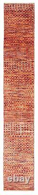 Traditional Hand-Knotted Runner Rug 2'0 x 12'1 Wool Carpet