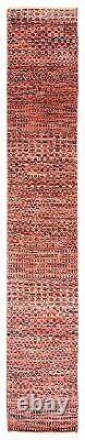 Traditional Hand-Knotted Runner Rug 2'0 x 12'1 Wool Carpet
