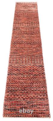 Traditional Hand-Knotted Runner Rug 2'0 x 12'1 Wool Carpet