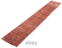 Traditional Hand-Knotted Runner Rug 2'0 x 12'1 Wool Carpet