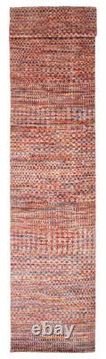 Traditional Hand-Knotted Runner Rug 2'11 x 19'3 Wool Carpet