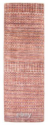 Traditional Hand-Knotted Runner Rug 2'6 x 8'0 Wool Carpet