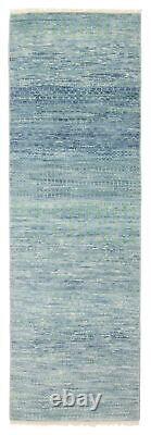Traditional Hand-Knotted Runner Rug 2'6 x 8'0 Wool Carpet