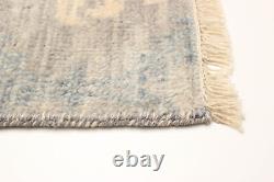 Traditional Hand-Knotted Runner Rug 2'7 x 9'9 Wool Carpet