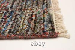 Traditional Hand-knotted Carpet 2'4 x 9'10 Wool/Silk Area Rug