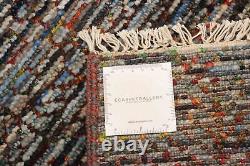 Traditional Hand-knotted Carpet 2'4 x 9'10 Wool/Silk Area Rug