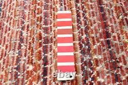 Traditional Hand-knotted Carpet 2'6 x 8'0 Wool/Silk Area Rug