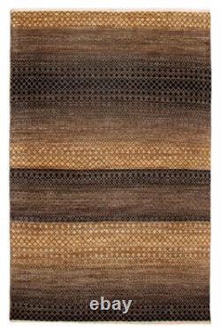 Traditional Hand-knotted Carpet 6'5 x 9'10 Wool Area Rug